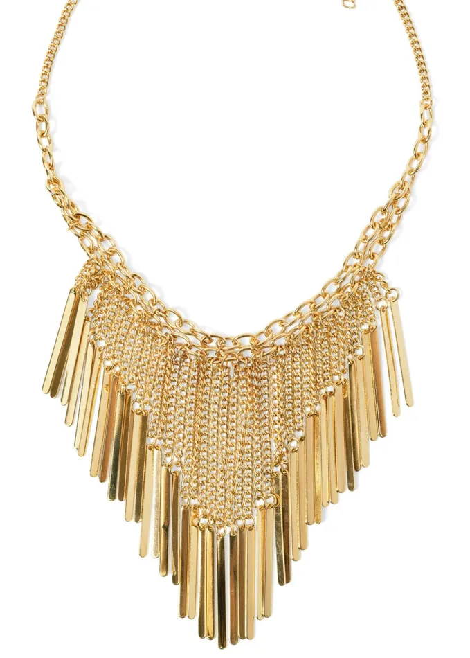 FRINGE TASSEL NECKLACE Gold Women VENUS Necklaces
