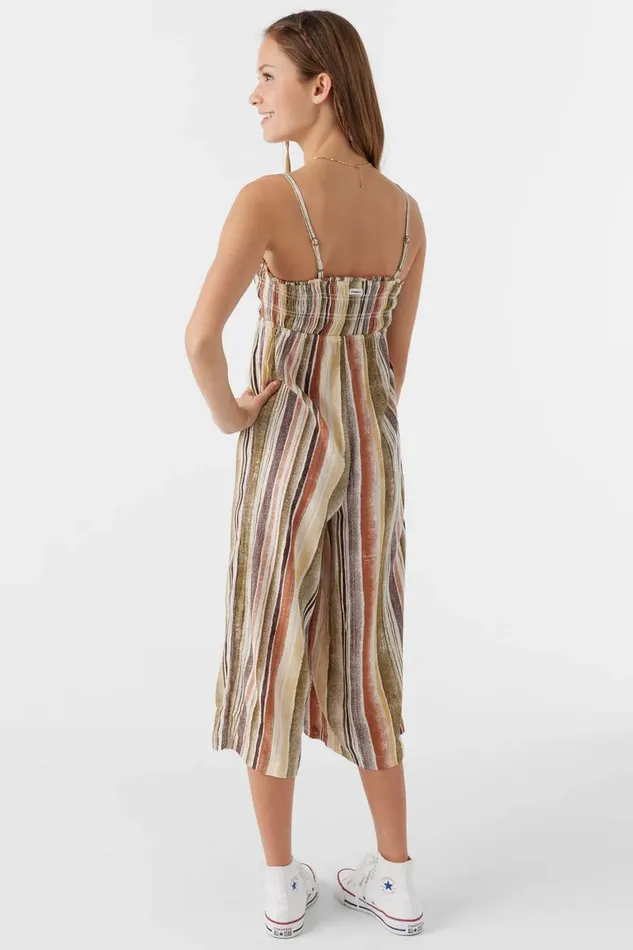 GIRL039S MARGIE NEPTUNE STRIPE JUMPSUIT Multi Clr Kids O039NEILL Girl039S Clothing