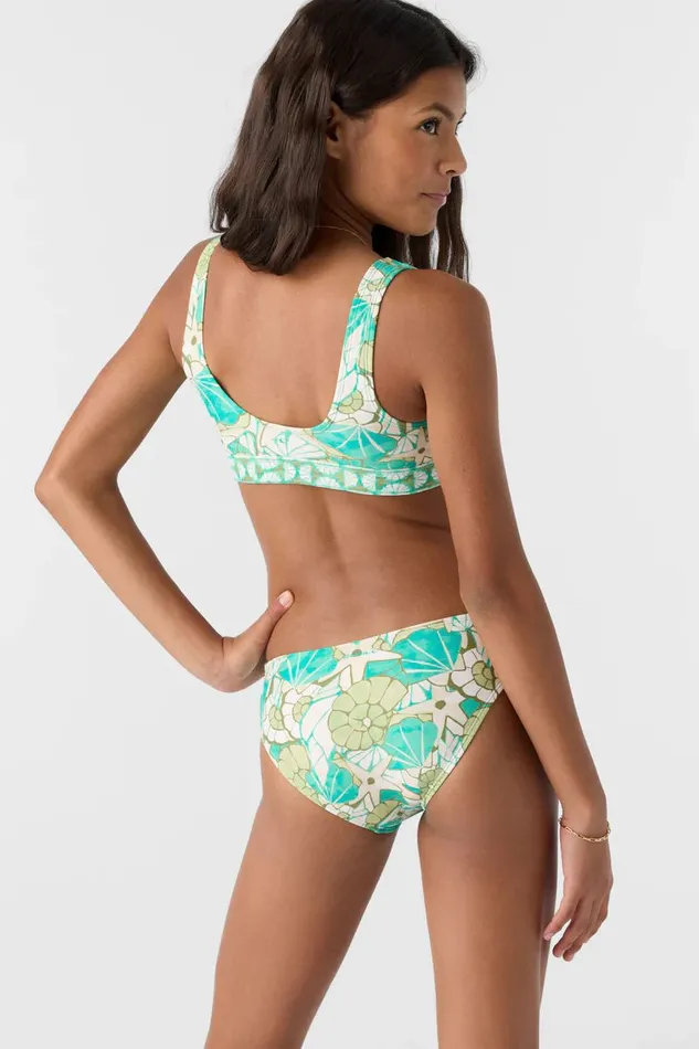 GIRL039S SHELL ABSTRACT FIXED TRI TOP SET Women O039NEILL Girl039S Swim