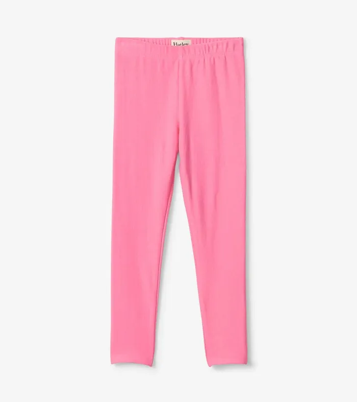 Girls Pink Cozy Leggings Hatley
