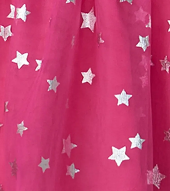 Girls Star Power Drop Waist Tulle Dress Hatley