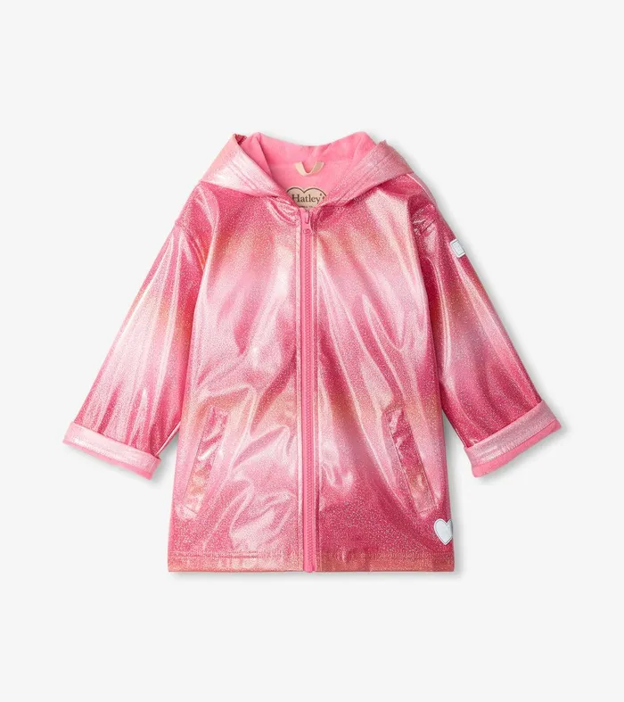 Girls Summer ZipUp Rain Jacket Hatley