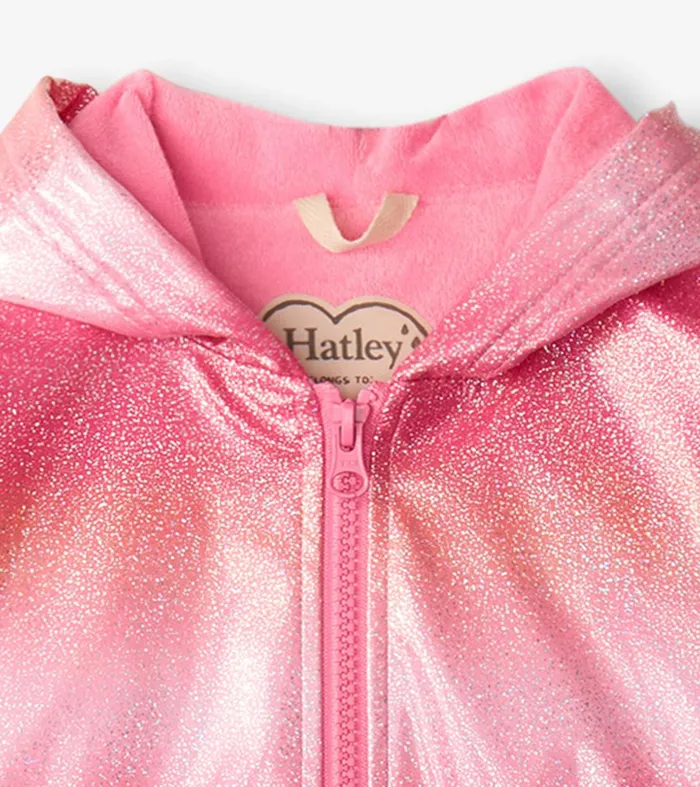 Girls Summer ZipUp Rain Jacket Hatley