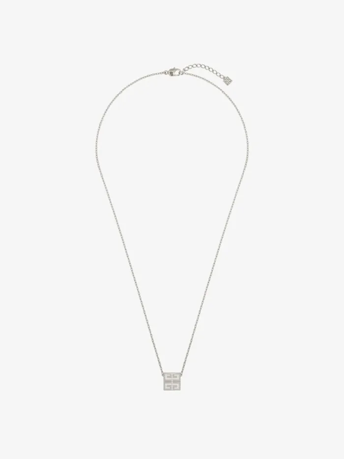 Givenchy 4G Necklace In Metal Silvery Women Jewelry