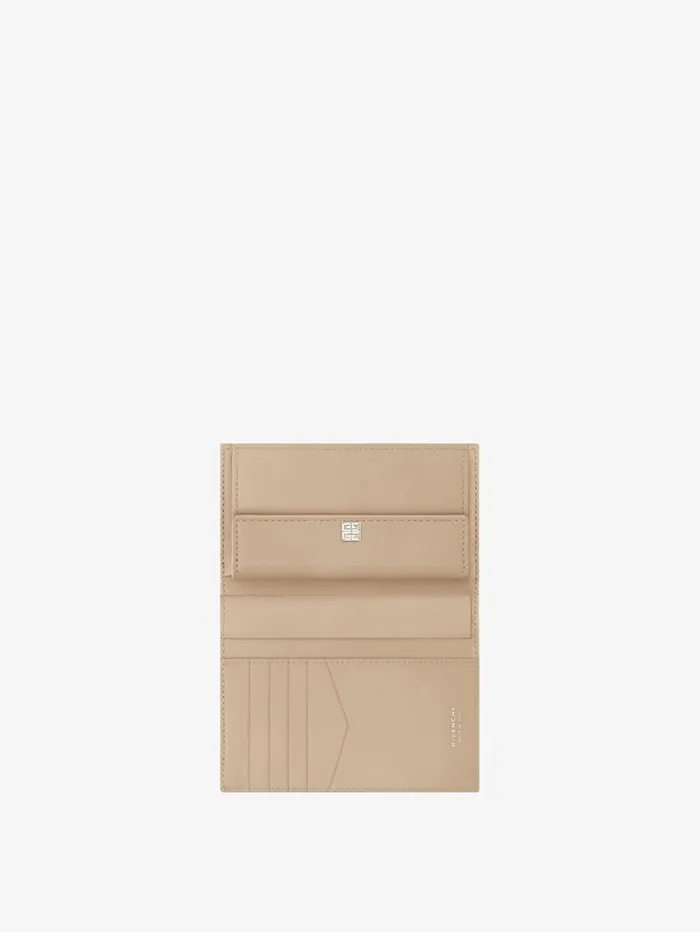 Givenchy 4G Wallet In Laminated Leather Dusty Golden Women Wallets and Card Holders Givenchy 4G Wallet In Laminated Leather Dusty Golden Women Wallets and Card Holders