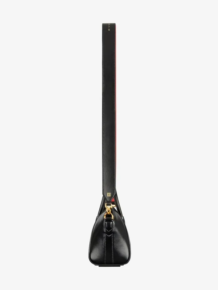 Givenchy Antigona Toy Bag In Box Leather Blackred Women Crossbody Bags