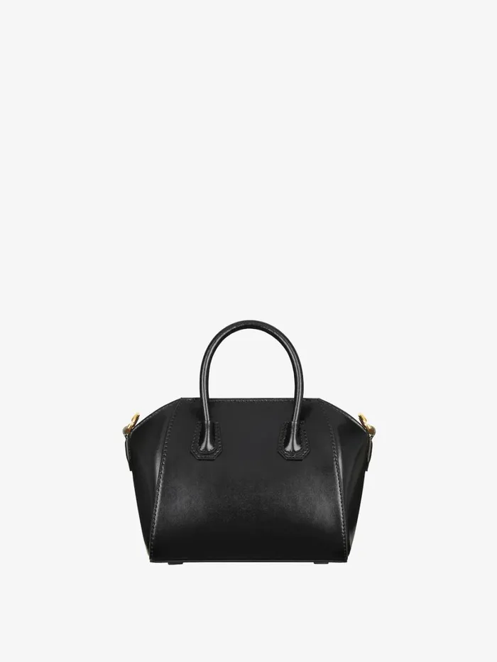 Givenchy Antigona Toy Bag In Box Leather Blackred Women Crossbody Bags