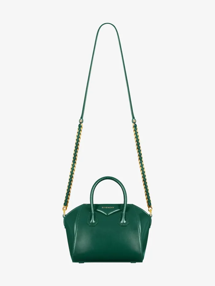 Givenchy Antigona Toy Bag In Box Leather Emerald Green Women Crossbody Bags Givenchy Antigona Toy Bag In Box Leather Emerald Green Women Crossbody Bags