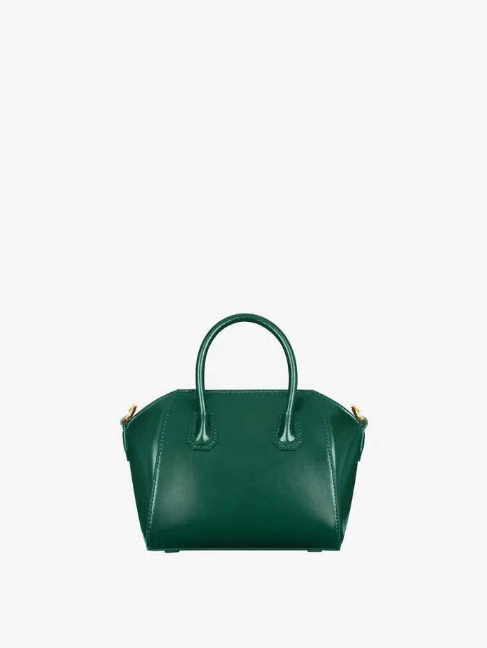 Givenchy Antigona Toy Bag In Box Leather Emerald Green Women Crossbody Bags Givenchy Antigona Toy Bag In Box Leather Emerald Green Women Crossbody Bags