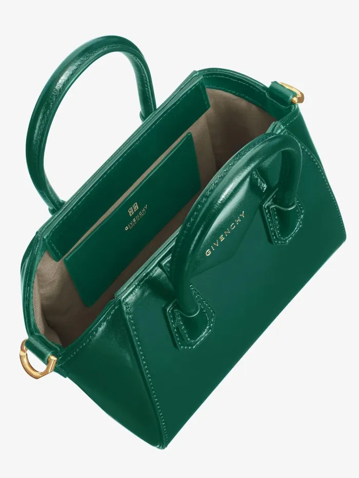 Givenchy Antigona Toy Bag In Box Leather Emerald Green Women Crossbody Bags Givenchy Antigona Toy Bag In Box Leather Emerald Green Women Crossbody Bags