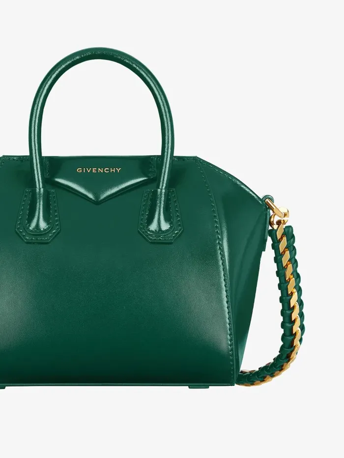 Givenchy Antigona Toy Bag In Box Leather Emerald Green Women Crossbody Bags Givenchy Antigona Toy Bag In Box Leather Emerald Green Women Crossbody Bags