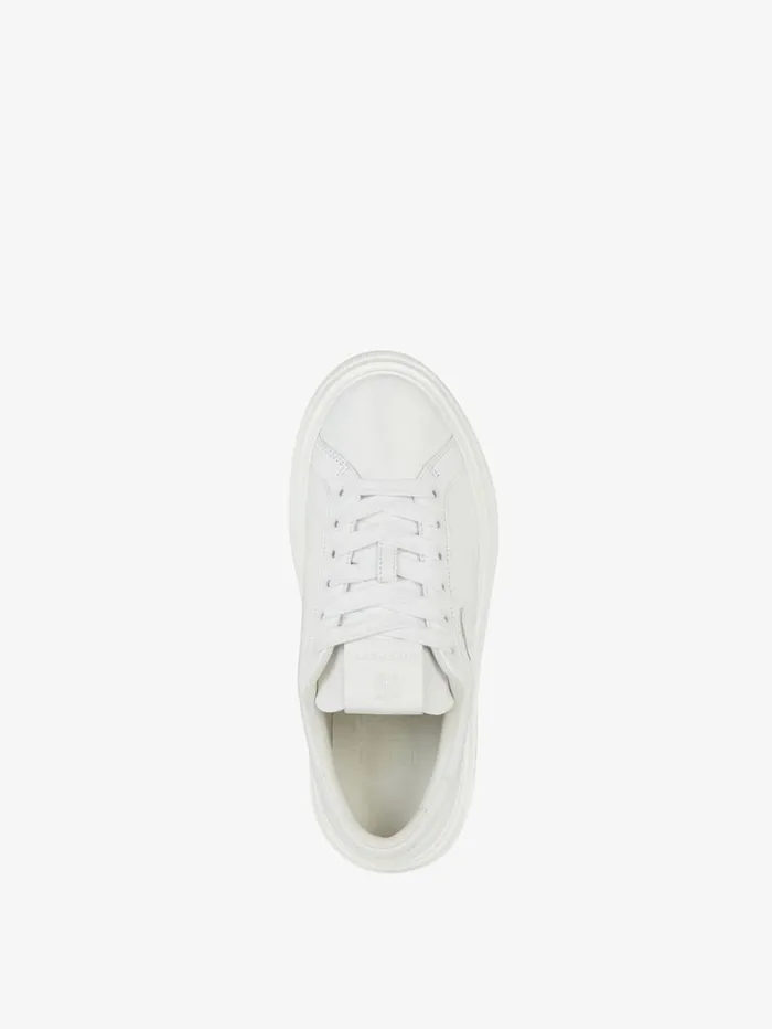 Givenchy City Platform Sneakers In Leather White Women City Givenchy City Platform Sneakers In Leather White Women City