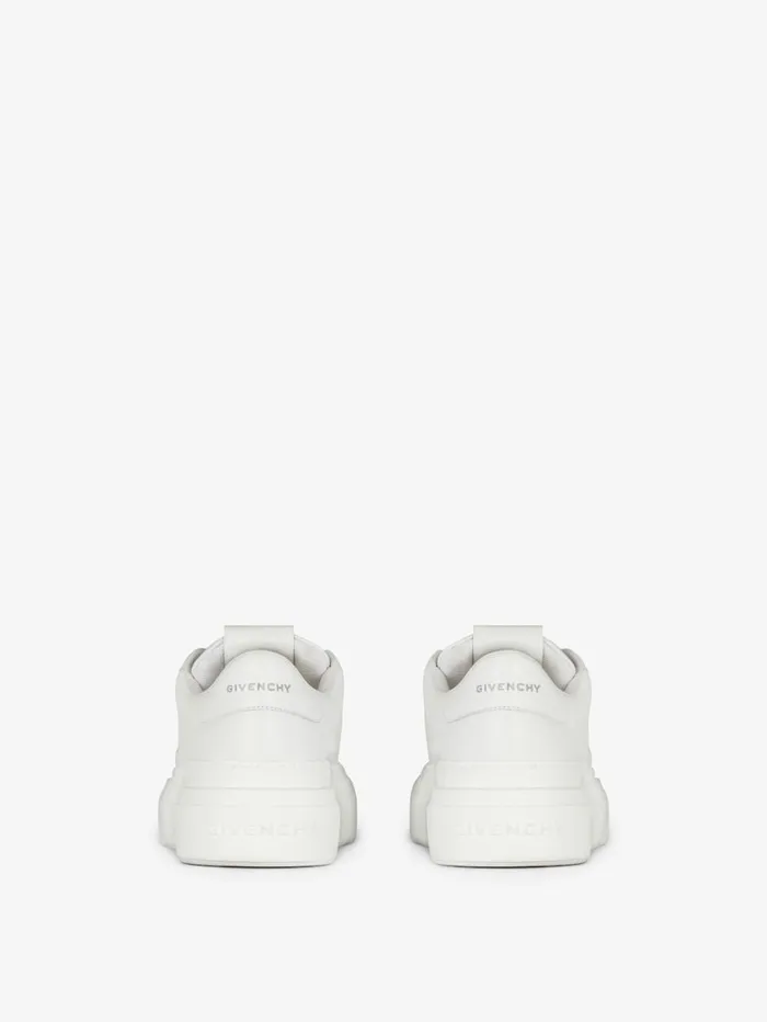 Givenchy City Platform Sneakers In Leather White Women City Givenchy City Platform Sneakers In Leather White Women City