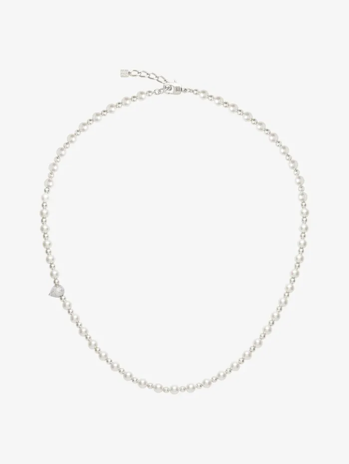 Givenchy G Stud Necklace In Metal With Pearls Whitesilvery Men Beanies and Caps Givenchy G Stud Necklace In Metal With Pearls Whitesilvery Men Beanies and Caps