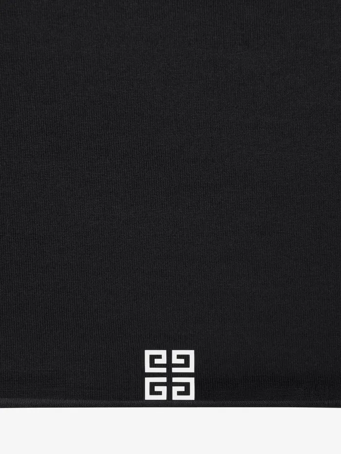 Givenchy GIVENCHY Archetype Cropped Tshirt In Cotton Black Women TShirts