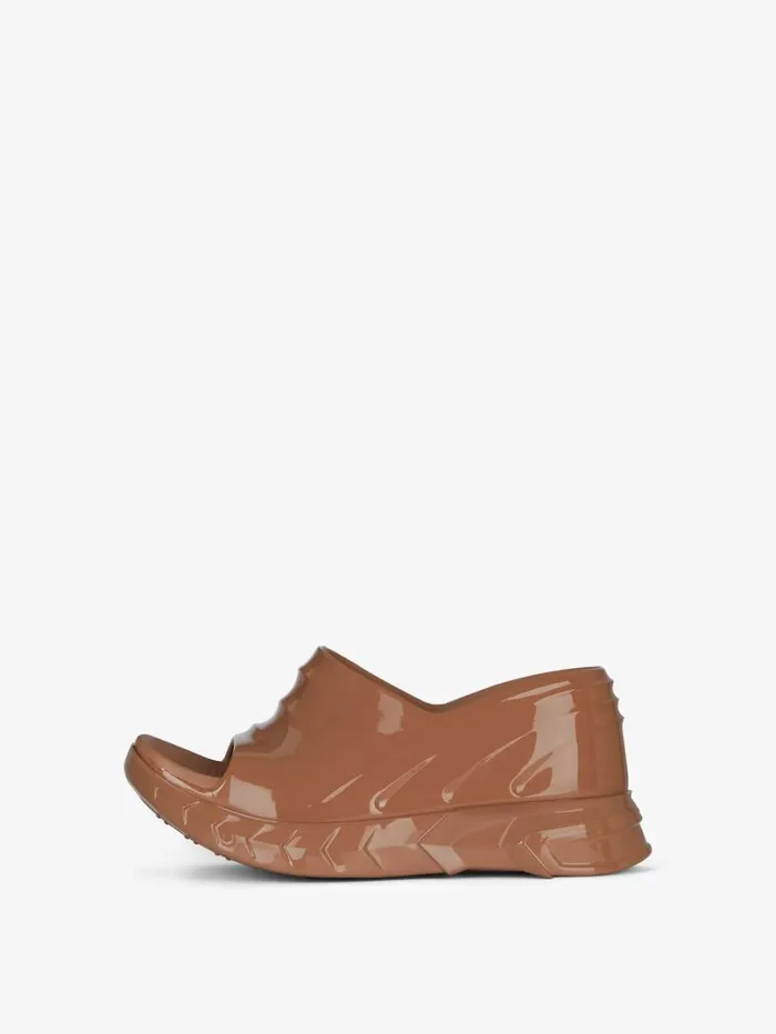 Givenchy Marshmallow Wedge Sandals In Rubber Clay Women Marshmallow Givenchy Marshmallow Wedge Sandals In Rubber Clay Women Marshmallow