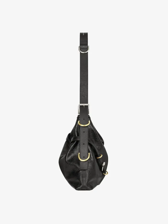Givenchy Medium Voyou Bag In Leather Black Women Crossbody Bags Givenchy Medium Voyou Bag In Leather Black Women Crossbody Bags