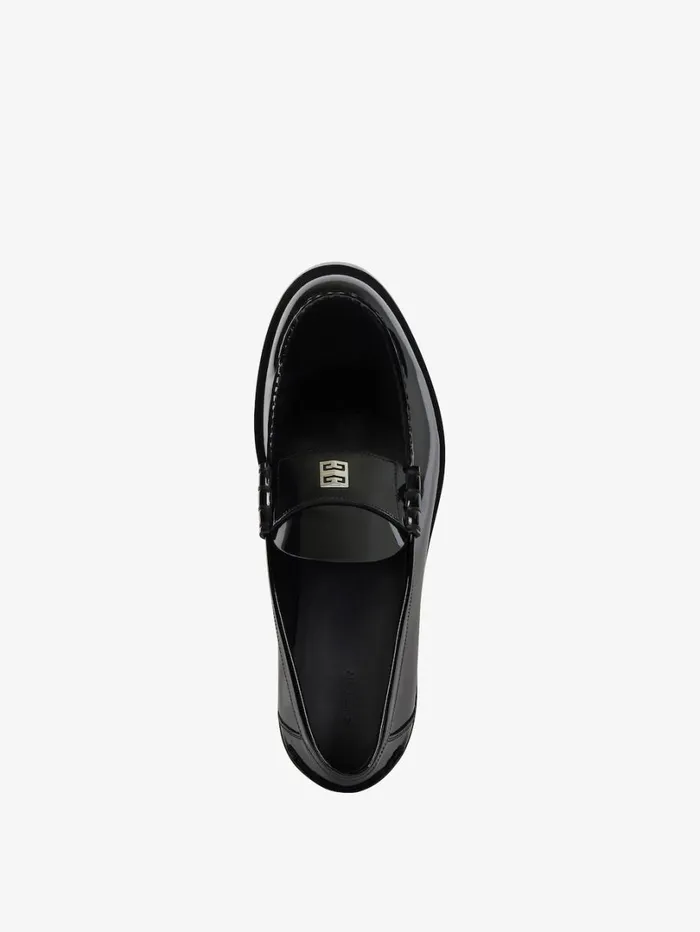 Givenchy Mr G Loafers In Patent Leather Black Men Boots and Loafers Givenchy Mr G Loafers In Patent Leather Black Men Boots and Loafers