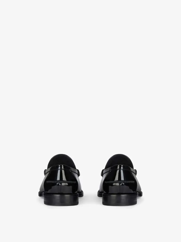 Givenchy Mr G Loafers In Patent Leather Black Men Boots and Loafers Givenchy Mr G Loafers In Patent Leather Black Men Boots and Loafers