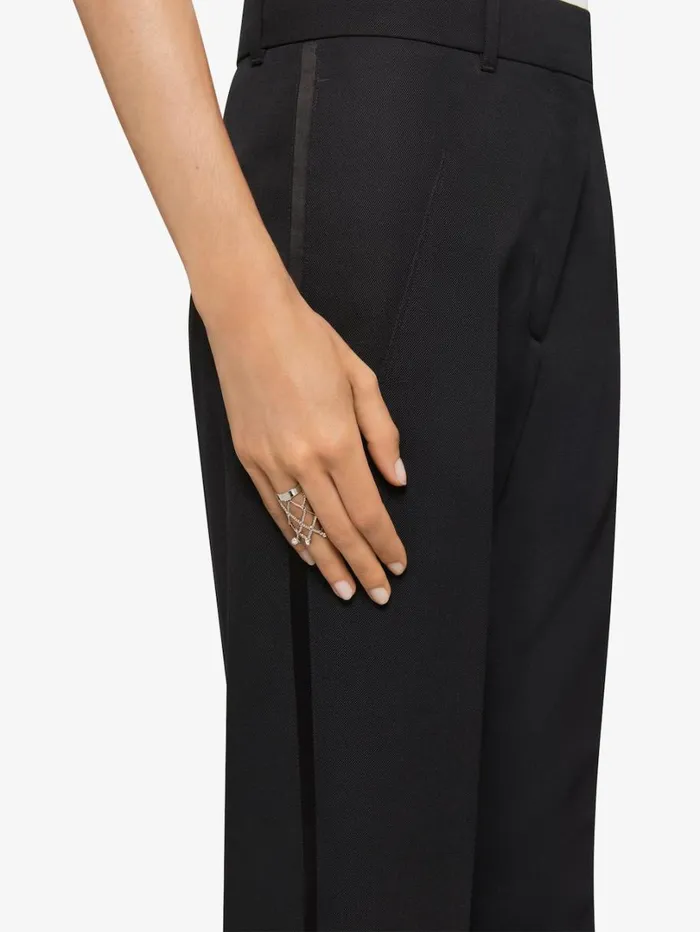 Givenchy Pearling Ring In Metal With Pearls And Crystals Whitesilvery Women Jewelry Givenchy Pearling Ring In Metal With Pearls And Crystals Whitesilvery Women Jewelry