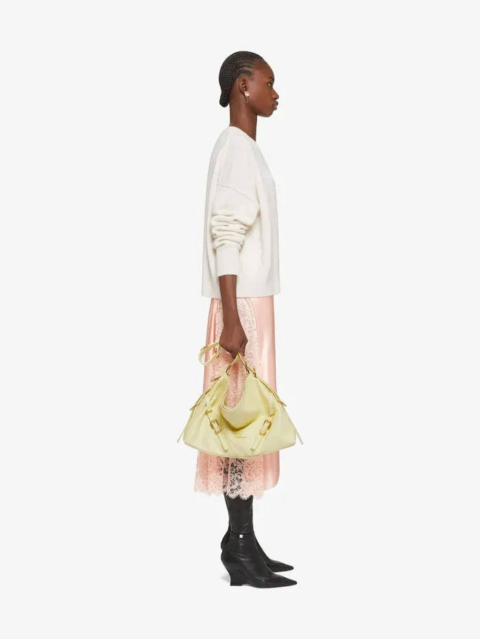 Givenchy Skirt In Satin And Lace Blush Pink Women Skirts