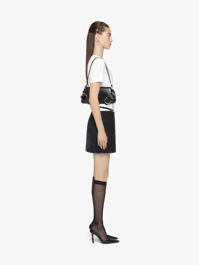 Givenchy Slim Fit Tshirt In Cotton With Crystals Whitesilvery Women TShirts