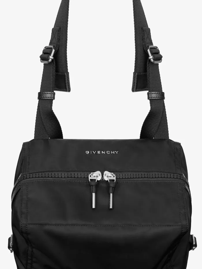 Givenchy Small Pandora Bag In Nylon Black Men Crossbody Bags Givenchy Small Pandora Bag In Nylon Black Men Crossbody Bags