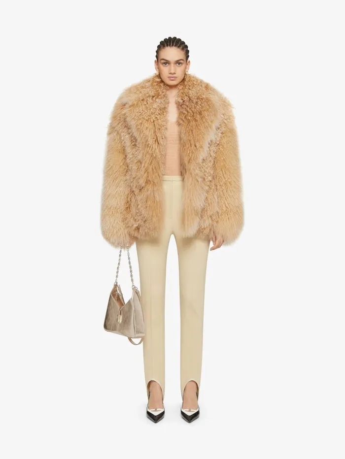 Givenchy Stirrup Pants In Twill Golden Sand Women Pants and Shorts