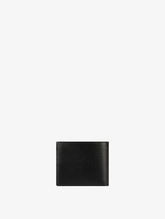 Givenchy Wallet In Classic 4G Leather Black Men Wallets and Card Holders Givenchy Wallet In Classic 4G Leather Black Men Wallets and Card Holders