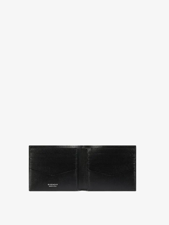 Givenchy Wallet In Classic 4G Leather Black Men Wallets and Card Holders Givenchy Wallet In Classic 4G Leather Black Men Wallets and Card Holders