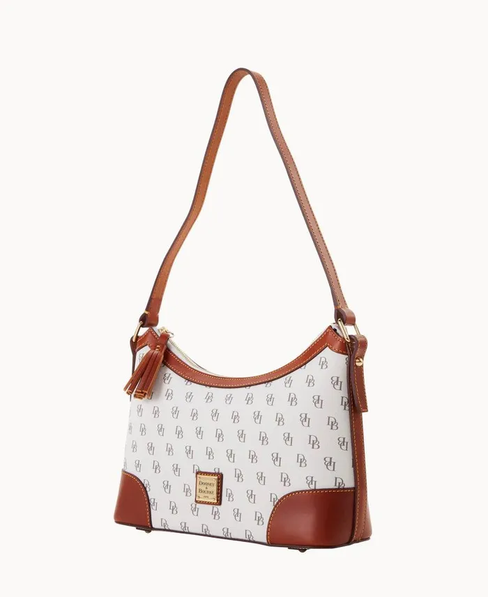 Gretta Large Shoulder Bag Bone Woman Dooney and Bourke Shoulder Bags Gretta Large Shoulder Bag Bone Woman Dooney and Bourke Shoulder Bags