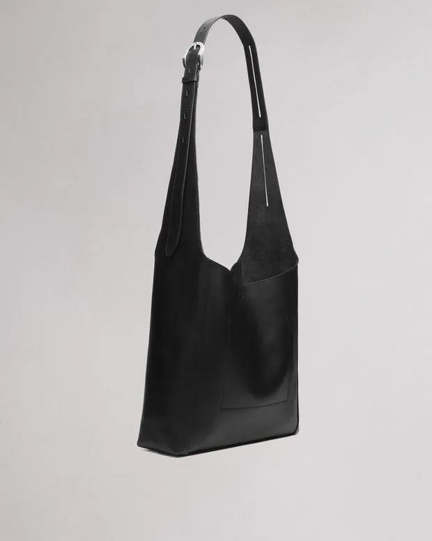 Handbags Women Rag and Bone Belize Leather Shopper Black