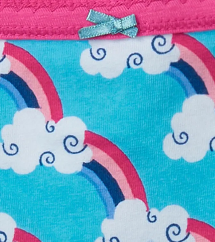 Happy Prints Girls Hipster Underwear 3 Pack Hatley