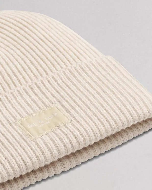 Hats and Gloves WomenMen Rag and Bone Blake Beanie Ivory