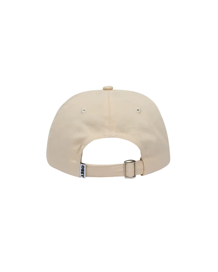 HEADWEAR OBEY Clothing Men 2TONE BOLD HAT Unbleached Multi