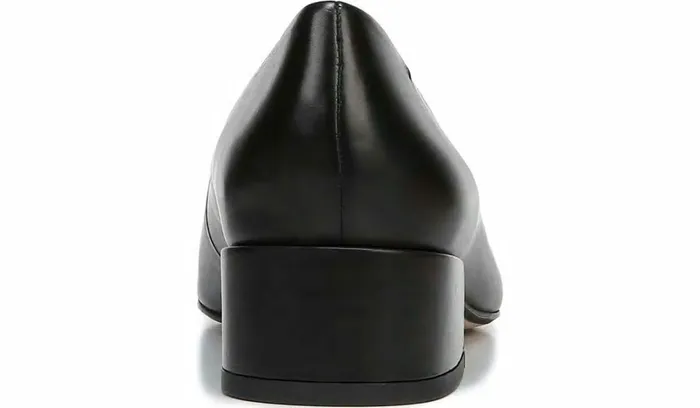 Heels Women Franco Sarto Sarto Modena Block Heel Pump Black Leather