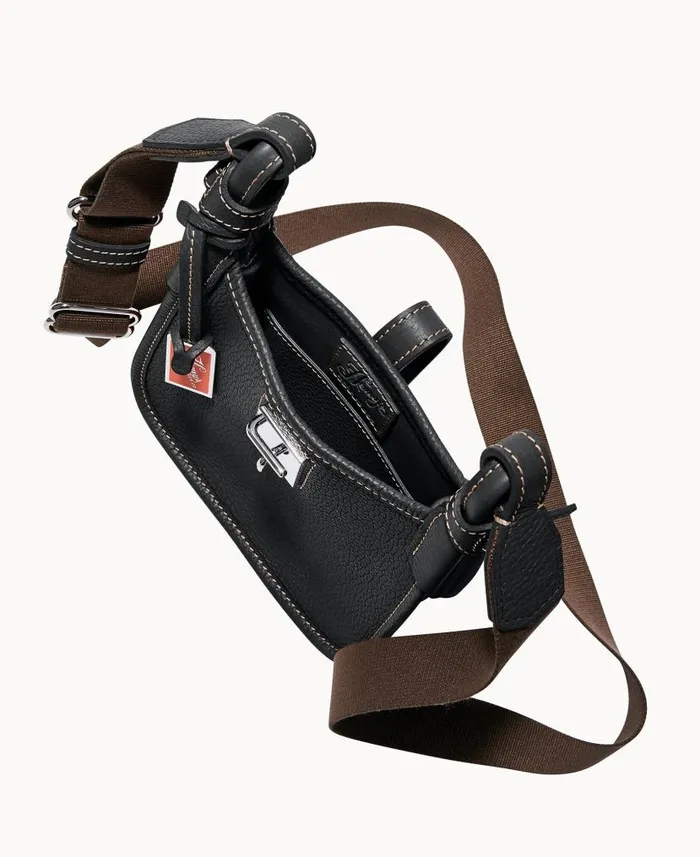 Henrys Mini Crossbody Black Woman Dooney and Bourke Crossbodies Henrys Mini Crossbody Black Woman Dooney and Bourke Crossbodies