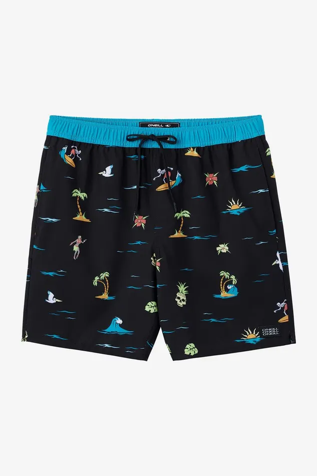HERMOSA ELASTIC WAIST 17034 SWIM TRUNKS Black 4 Men O039NEILL Type