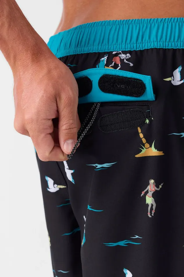 HERMOSA ELASTIC WAIST 17034 SWIM TRUNKS Black 4 Men O039NEILL Type