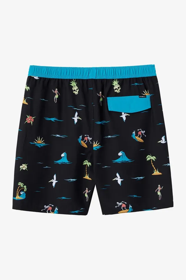HERMOSA ELASTIC WAIST 17034 SWIM TRUNKS Black 4 Men O039NEILL Type