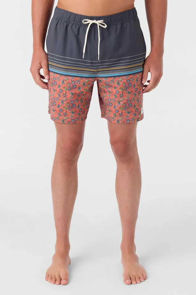 HERMOSA ELASTIC WAIST LINED 17034 SWIM TRUNKS Auburn 2 Men O039NEILL Type