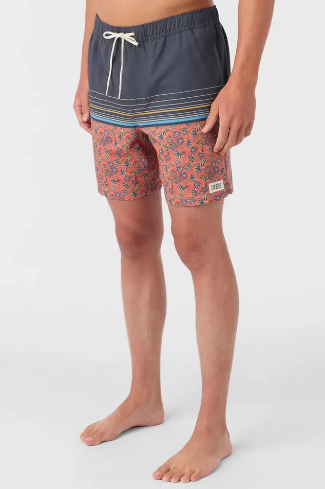 HERMOSA ELASTIC WAIST LINED 17034 SWIM TRUNKS Auburn 2 Men O039NEILL Type