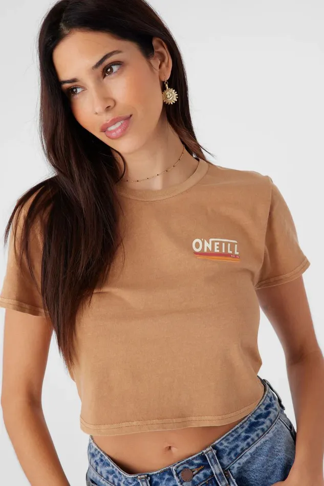 HIDEOUT TEE Tobacc Brw Women O039NEILL Clothing
