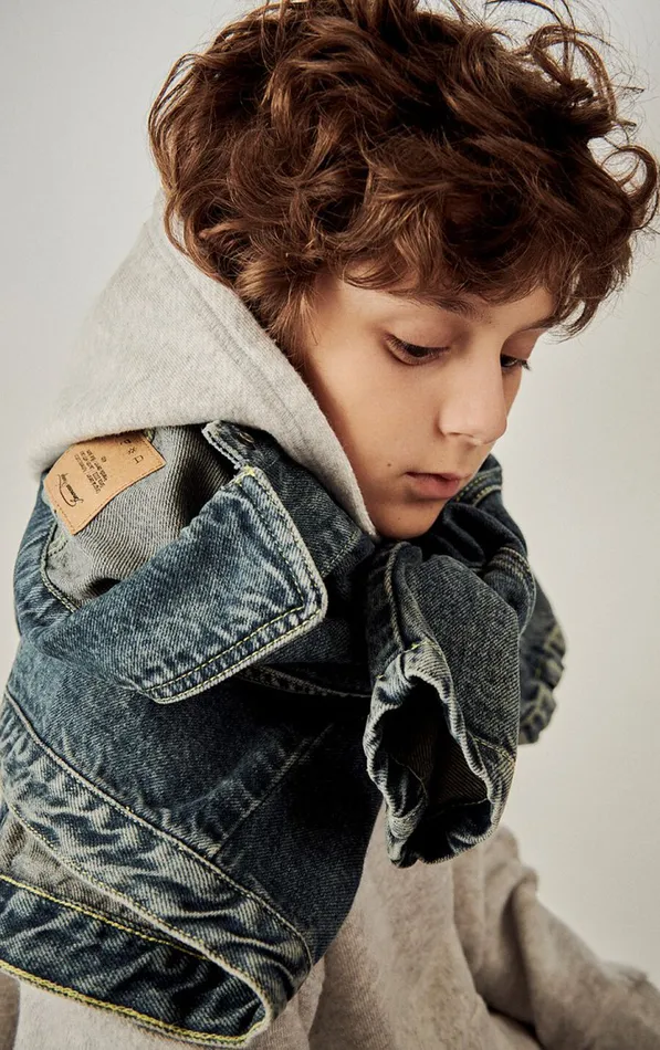 Hoodie Kodytown Polar Melange Kids American Vintage Sweatshirts Hoodie Kodytown Polar Melange Kids American Vintage Sweatshirts