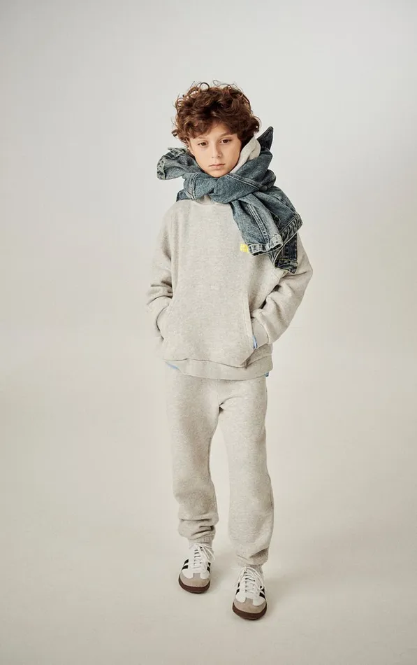 Hoodie Kodytown Polar Melange Kids American Vintage Sweatshirts Hoodie Kodytown Polar Melange Kids American Vintage Sweatshirts