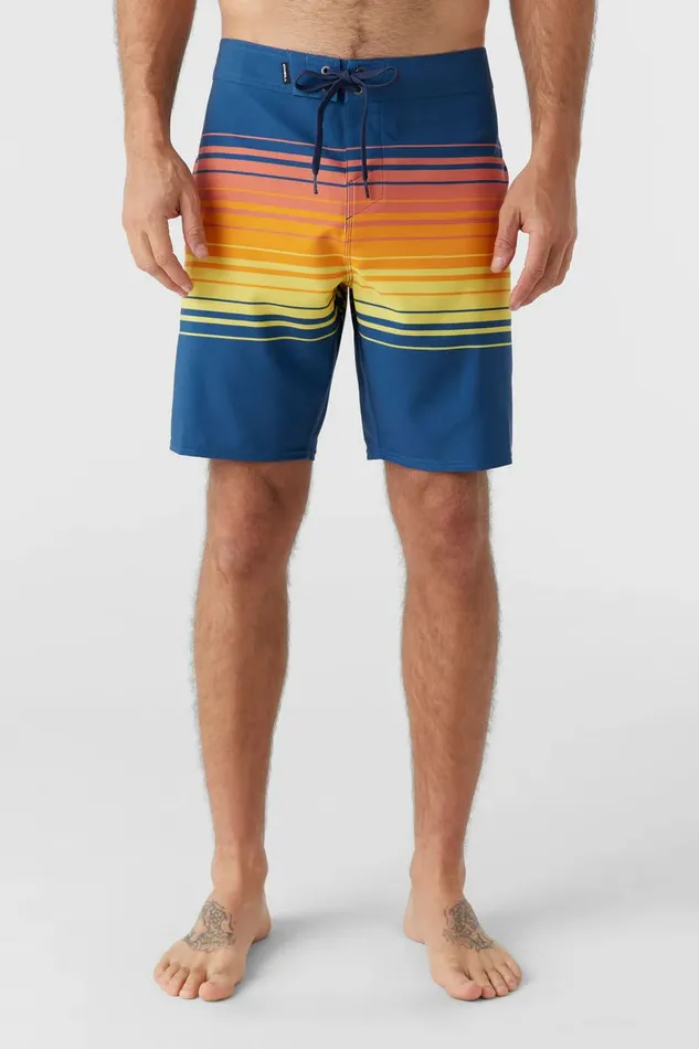 HYPERFREAK HEAT STRIPE LINE 19034 BOARDSHORTS Indigo Men O039NEILL Length