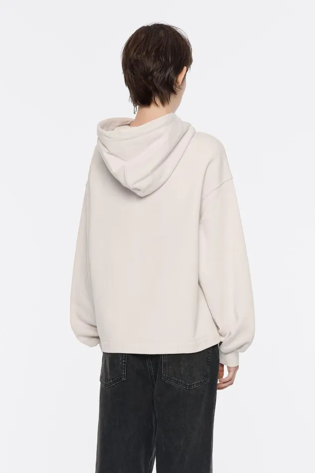 Ice Gray Logo Sweatshirt Ice Grey Women Bimba Y Lola Sweatshirts Ice Gray Logo Sweatshirt Ice Grey Women Bimba Y Lola Sweatshirts