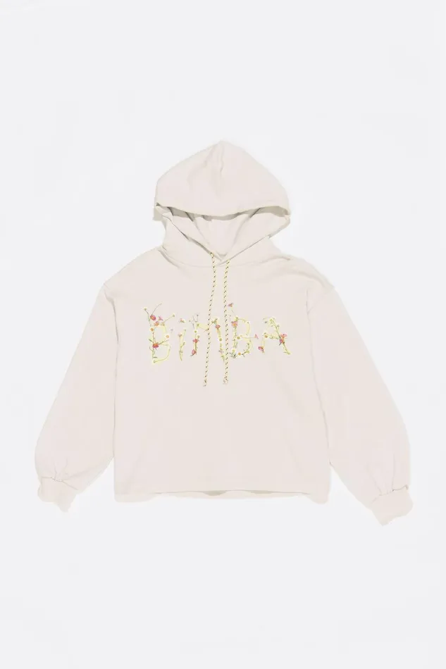 Ice Gray Logo Sweatshirt Ice Grey Women Bimba Y Lola Sweatshirts Ice Gray Logo Sweatshirt Ice Grey Women Bimba Y Lola Sweatshirts