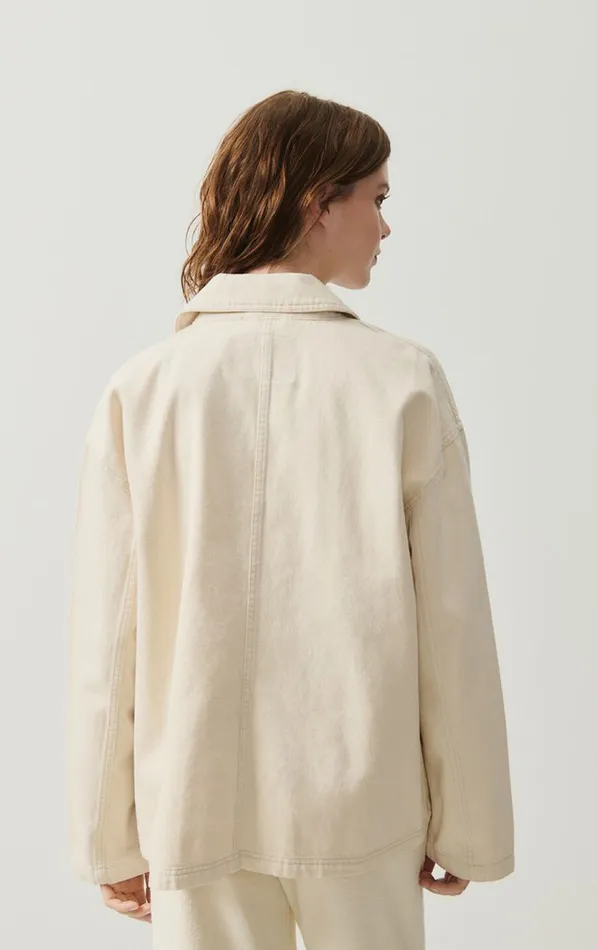 Jacket Datcity Ecru WomenMen American Vintage Jackets and Blazers Jacket Datcity Ecru WomenMen American Vintage Jackets and Blazers