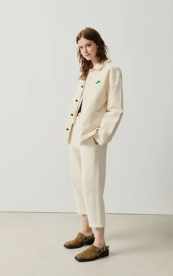Jacket Datcity Ecru WomenMen American Vintage Jackets and Blazers Jacket Datcity Ecru WomenMen American Vintage Jackets and Blazers